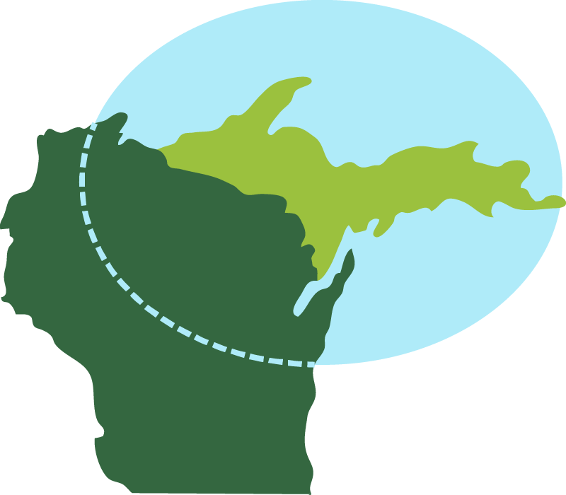 Wisconsin Michigan service areas